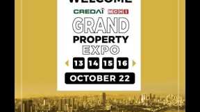 40th CREDAI-MCHI Grand Property Expo -REAL ESTATE INVESTING = THE REAL INVESTING