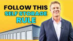 The Easiest Rule To Invest In Self Storage
