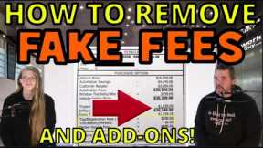 HOW TO REMOVE FAKE FEES & ADD-ONS from your car Deal in this Car Market, The Homework Guy