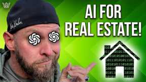 How AI Can Help You Invest Smarter | ChatGPT for Real Estate