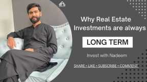 Why Real Estate is a Long-Term Investment: The Benefits of Patience #realestate #youtube #ytshorts