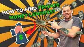 How To Find Private Money Lenders - Real Estate Investing For Beginners