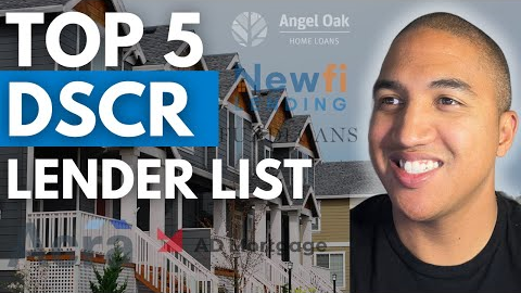 Top 5 DSCR Lender List for Real Estate Investing