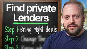 How to Find Private Lenders As a Real Estate Investor