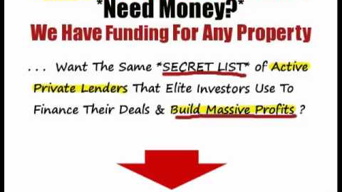 Private Money Lenders | Don't get Screwed by Private Money lenders