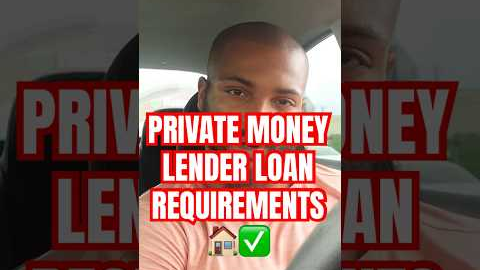 PRIVATE MONEY LENDER LOAN REQUIREMENTS 🏠✅ #Get2Steppin w/S2 017