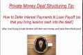 How To Pay Private Money Lenders with 
