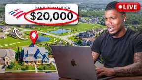 Watch Me LIVE Show You How to Wholesale Real Estate in 2026 (FOR BEGINNERS)