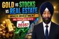 Gold vs Stocks vs Real Estate: Which
